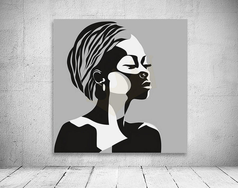 Silhouette of Strength Collection 1 - The Artful Mane 52 Wall Preview