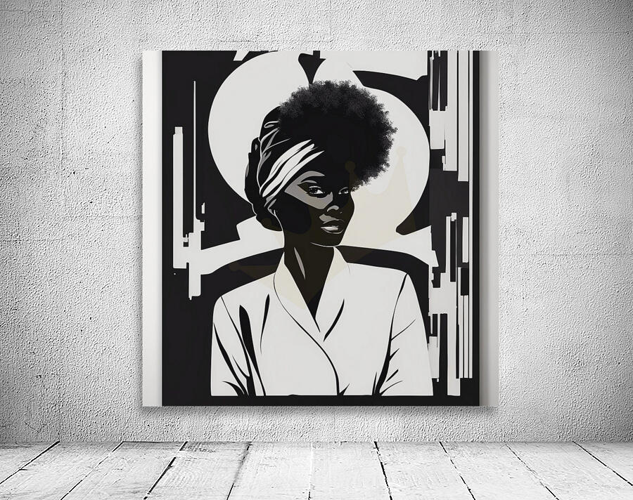 Silhouette of Strength Collection 1 - The Artful Mane 54 Wall Preview