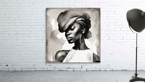 Silhouette of Strength Collection 1 - The Artful Mane 55 Wall Preview