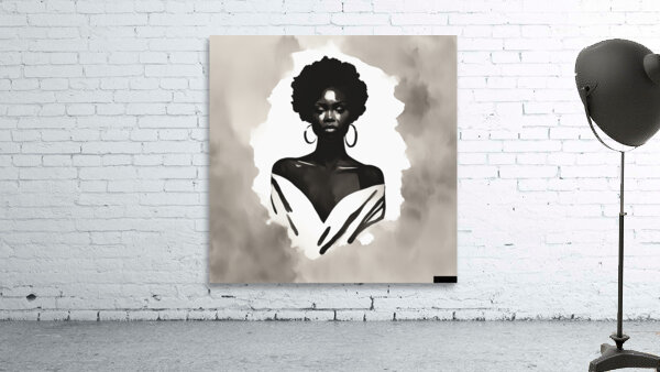 Silhouette of Strength Collection 1 - The Artful Mane 56 Wall Preview