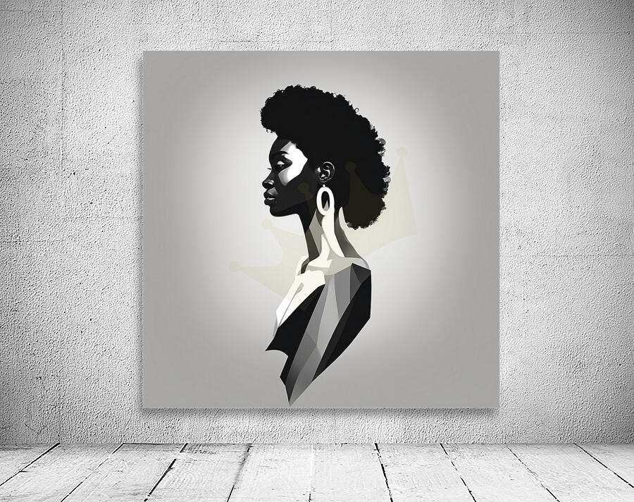 Silhouette of Strength Collection 1 - The Artful Mane 59 Wall Preview