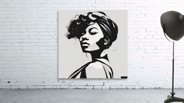 Silhouette of Strength Collection 1 - The Artful Mane 60 Wall Preview