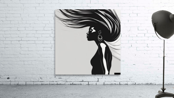 Silhouette of Strength Collection 1 - The Artful Mane 62 Wall Preview