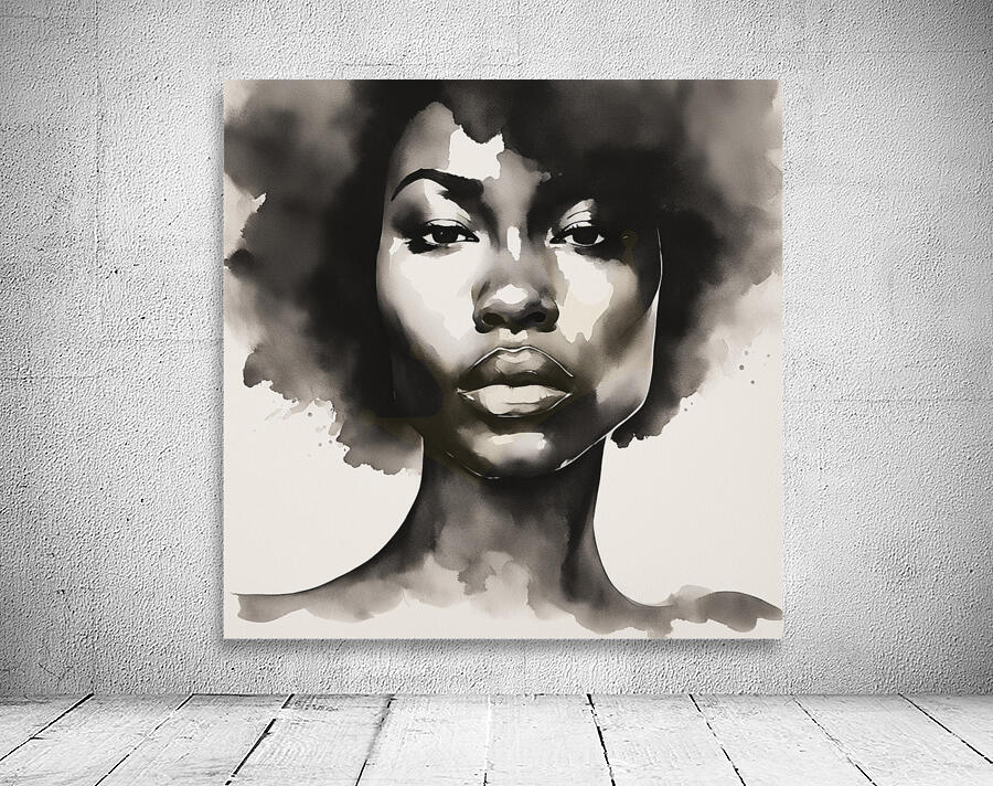 Silhouette of Strength Collection 1 - The Artful Mane 63 Wall Preview