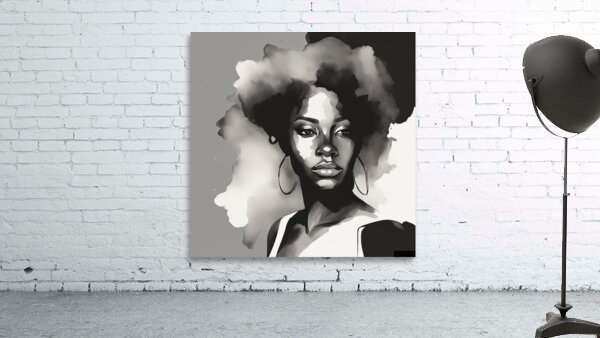 Silhouette of Strength Collection 1 - The Artful Mane 67 Wall Preview