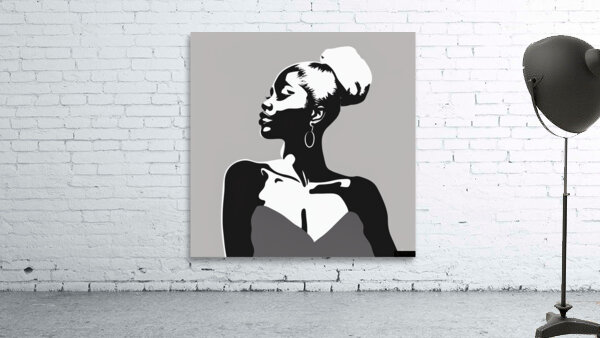 Silhouette of Strength Collection 2 - The Artful Mane 1 Wall Preview