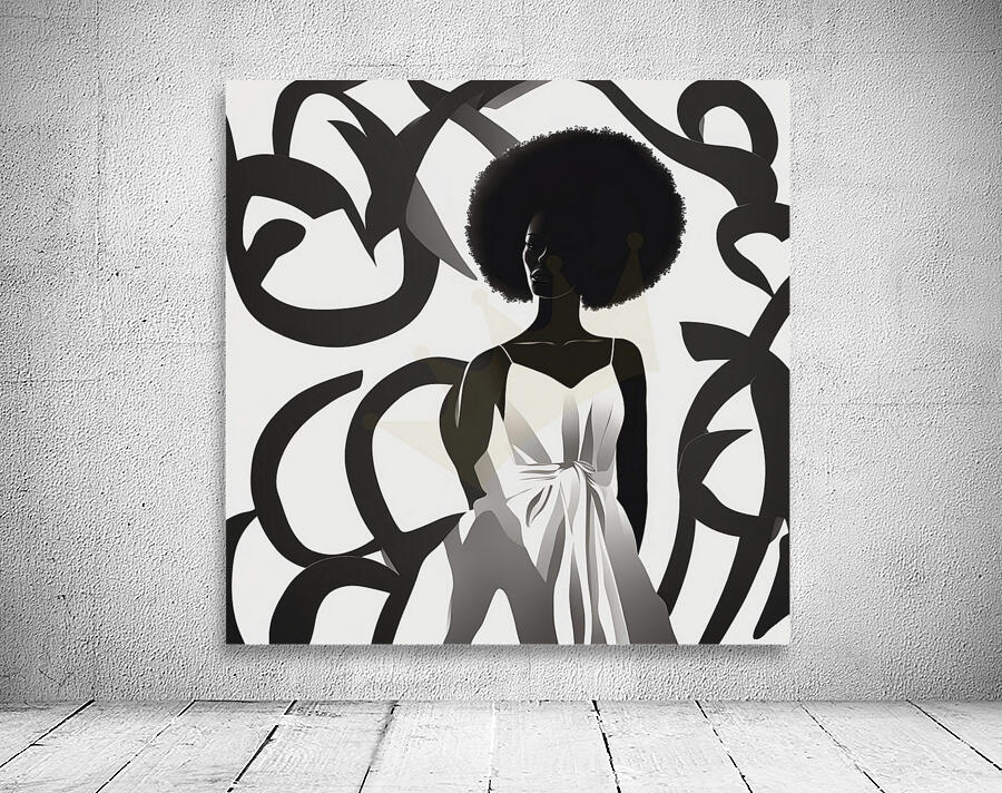 Silhouette of Strength Collection 2 - The Artful Mane 2 Wall Preview