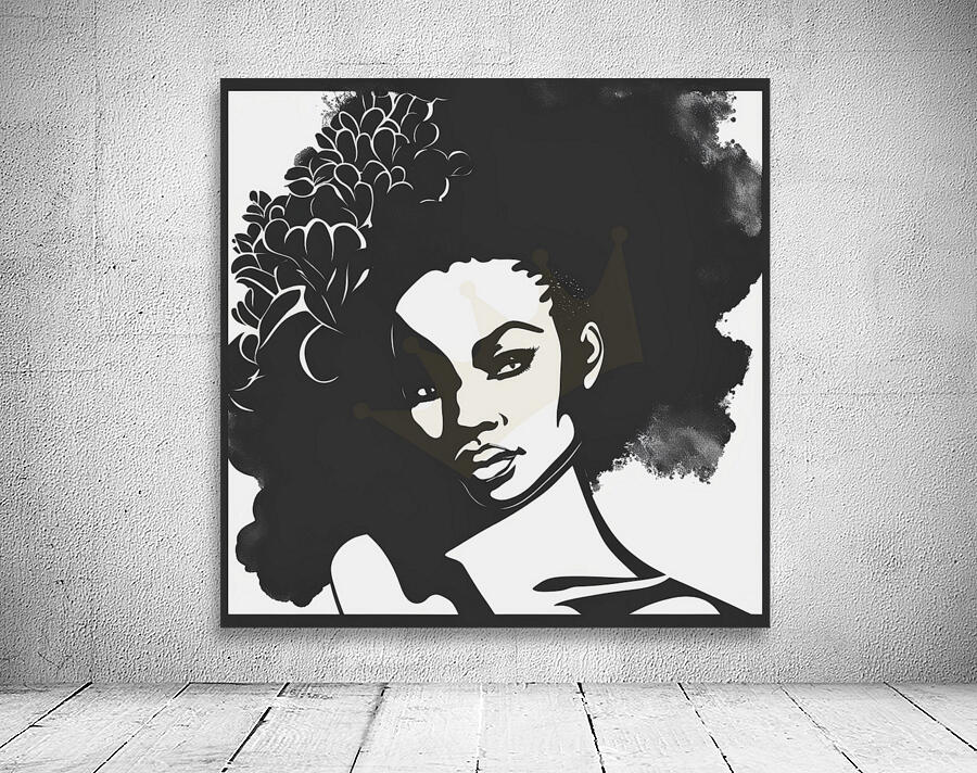 Silhouette of Strength Collection 2 - The Artful Mane 3 Wall Preview