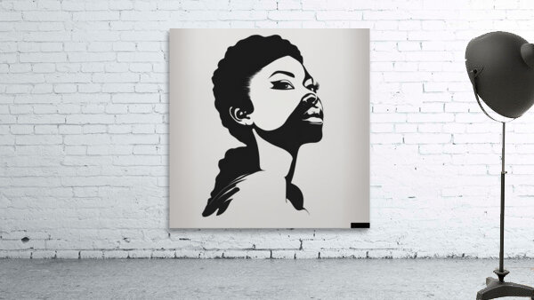 Silhouette of Strength Collection 2 - The Artful Mane 4 Wall Preview