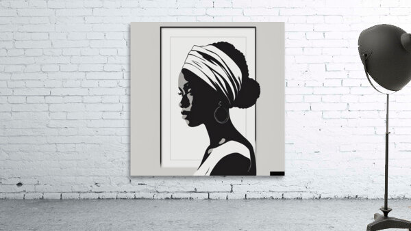 Silhouette of Strength Collection 2 - The Artful Mane 5 Wall Preview