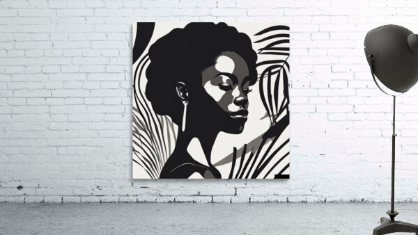 Silhouette of Strength Collection 2 - The Artful Mane 7 Wall Preview