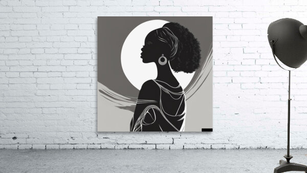 Silhouette of Strength Collection 2 - The Artful Mane 8 Wall Preview