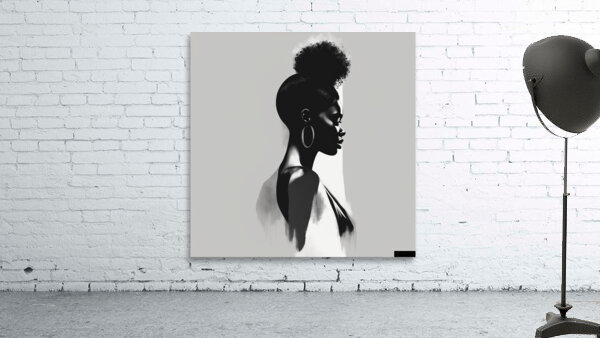 Silhouette of Strength Collection 2 - The Artful Mane 13 Wall Preview