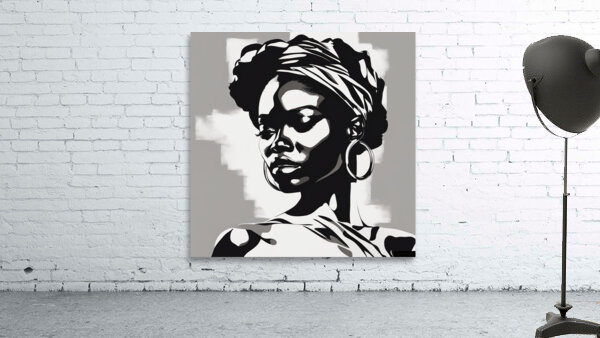 Silhouette of Strength Collection 2 - The Artful Mane 14 Wall Preview