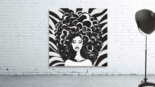 Silhouette of Strength Collection 2 - The Artful Mane 15 Wall Preview