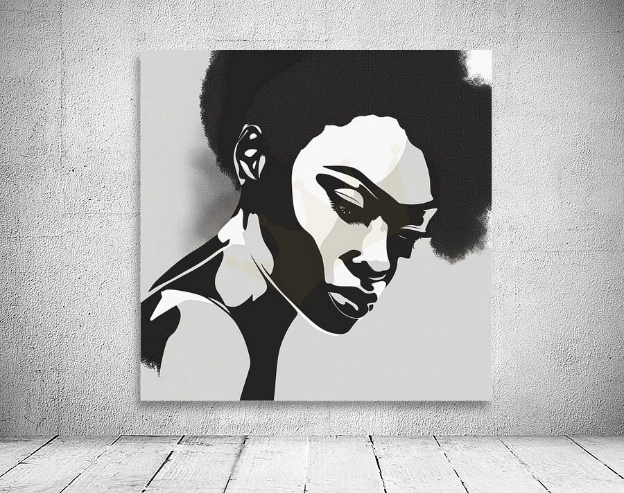 Silhouette of Strength Collection 2 - The Artful Mane 16 Wall Preview