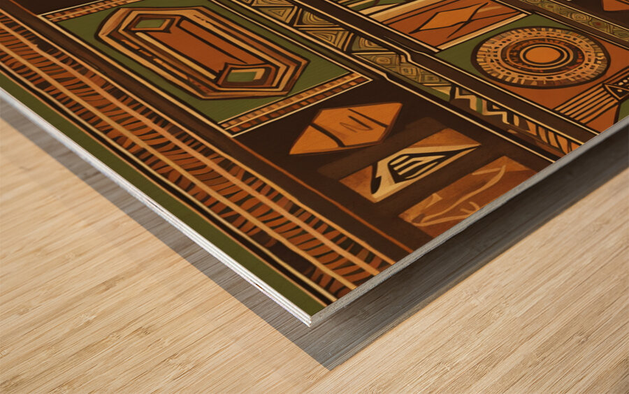 Roots Reimagined 1a 6 Wood print