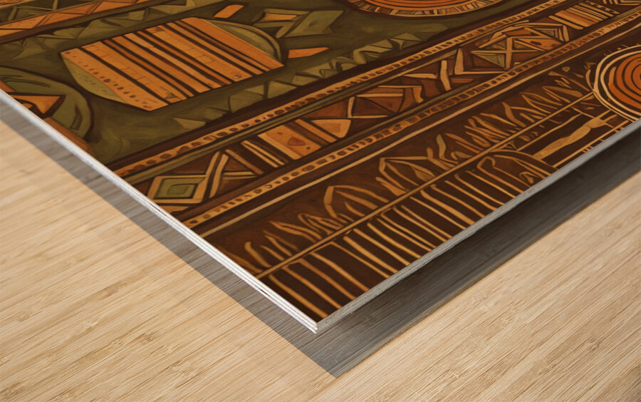 Roots Reimagined 1a 12 Wood print