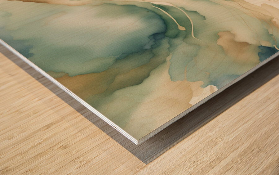 Ethereal Elements 1 Wood print