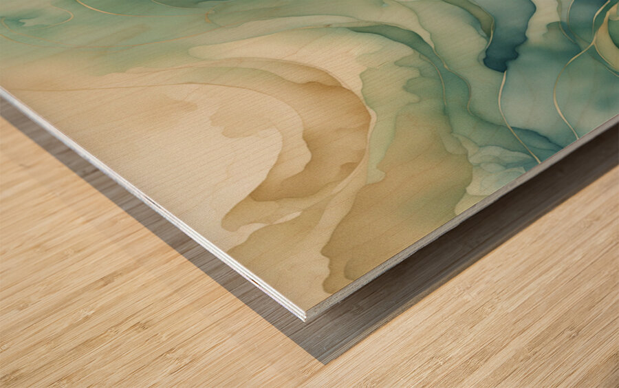 Ethereal Elements 3 Wood print