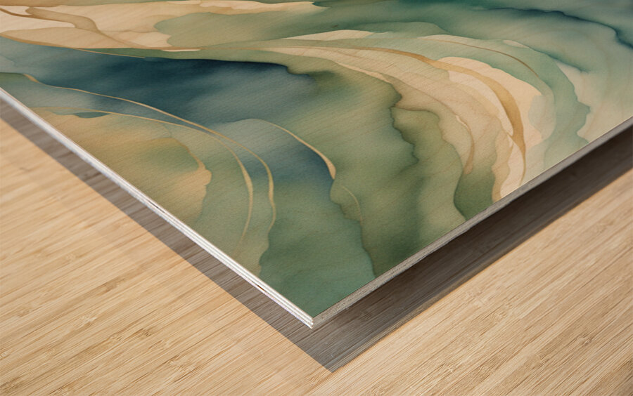 Ethereal Elements 8 Wood print