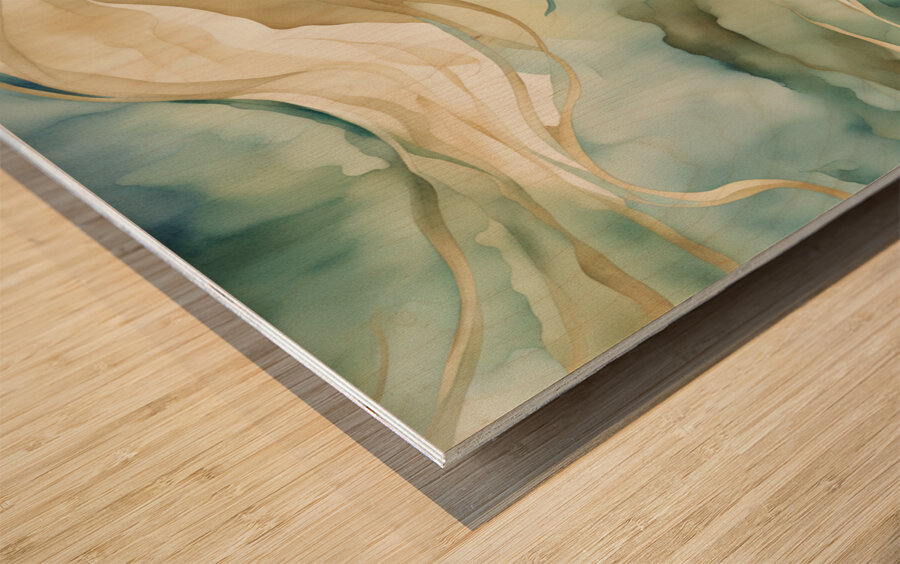 Ethereal Elements 11 Wood print