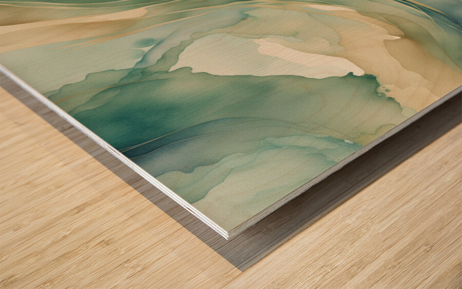 Ethereal Elements 12 Wood print