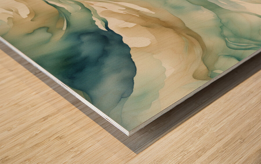 Ethereal Elements 14 Wood print