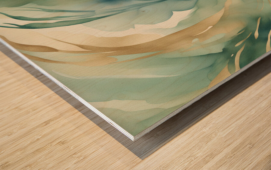 Ethereal Elements 20 Wood print