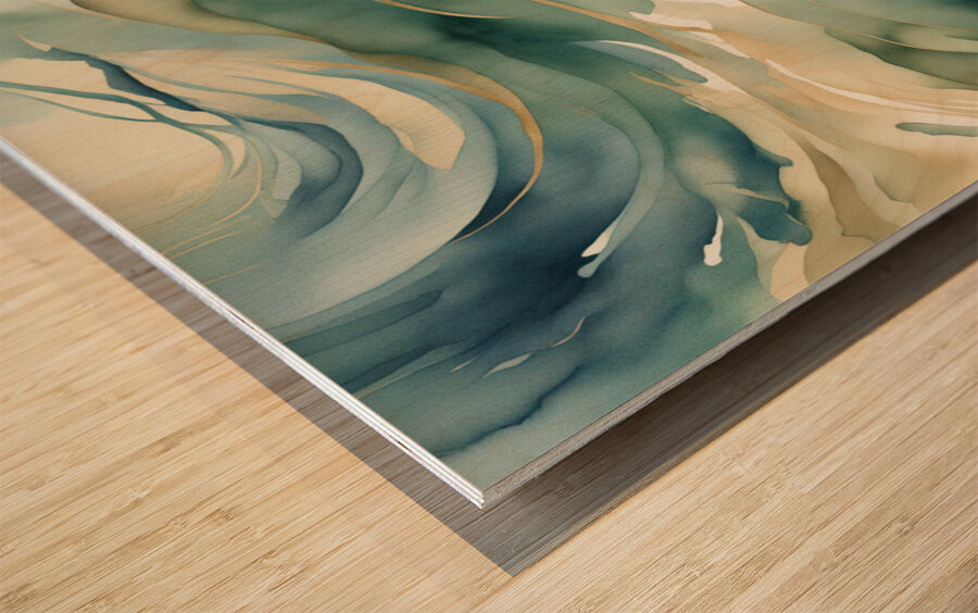 Ethereal Elements 21 Wood print