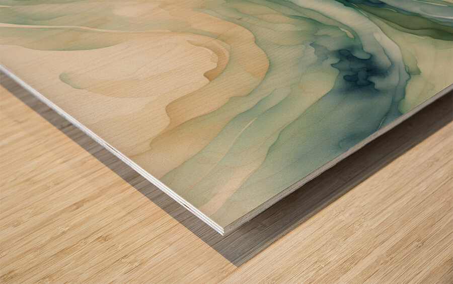 Ethereal Elements 24 Wood print