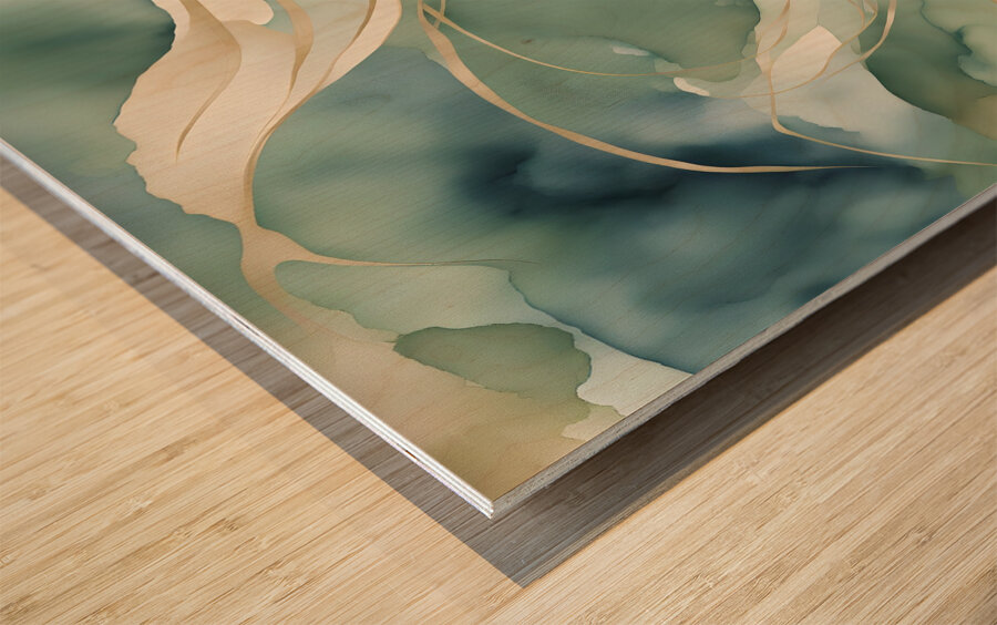 Ethereal Elements 8k Wood print