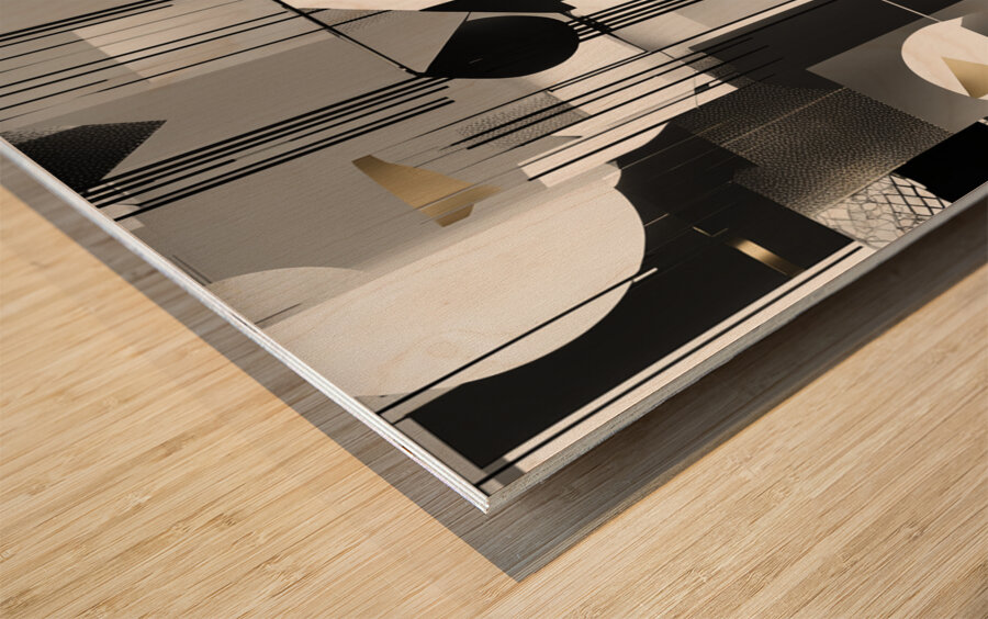 Urban Echo 1 Wood print