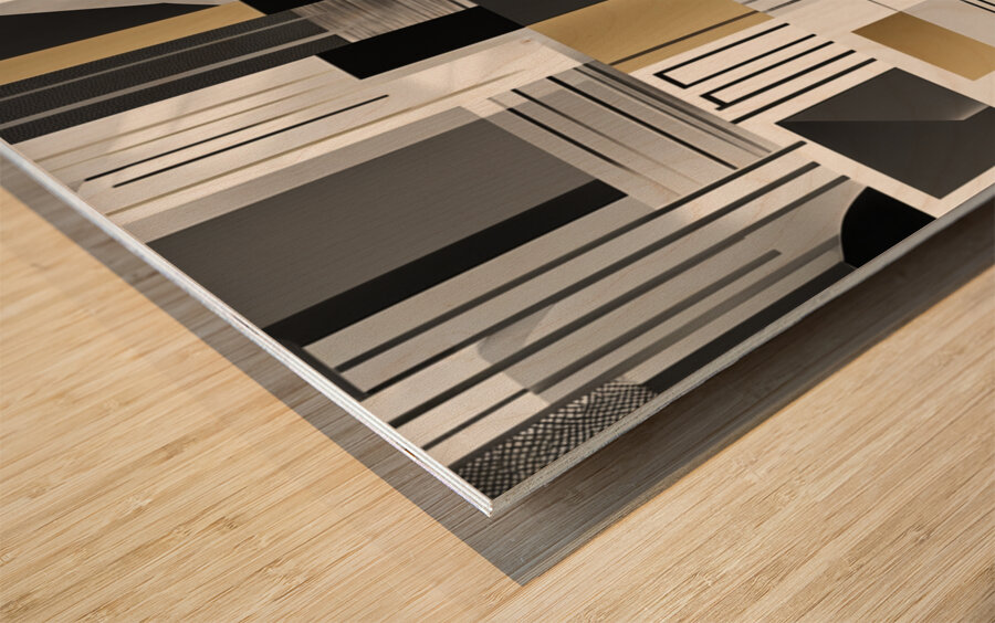 Urban Echo 3 Wood print