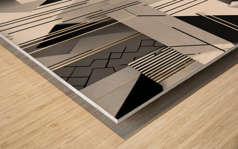 Urban Echo 6 Wood print