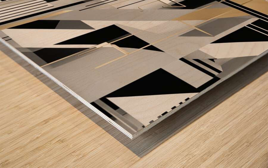 Urban Echo 7 Wood print