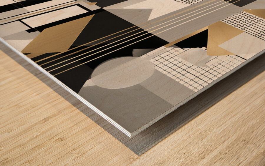 Urban Echo 8 Wood print