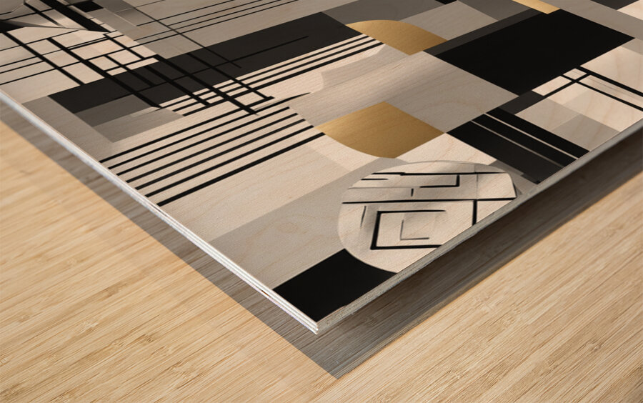 Urban Echo 9 Wood print