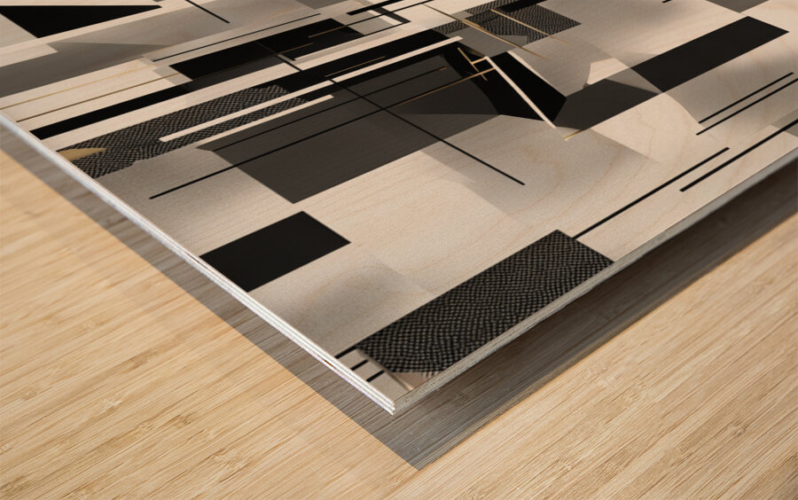 Urban Echo 10 Wood print