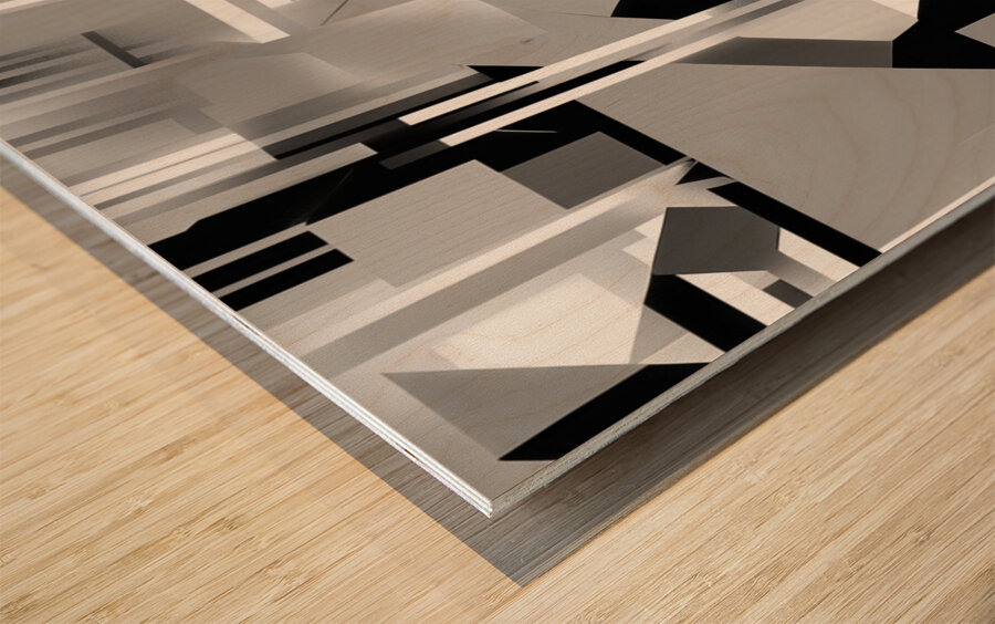 Urban Echo 13 Wood print