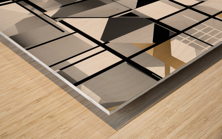 Urban Echo 16 Wood print