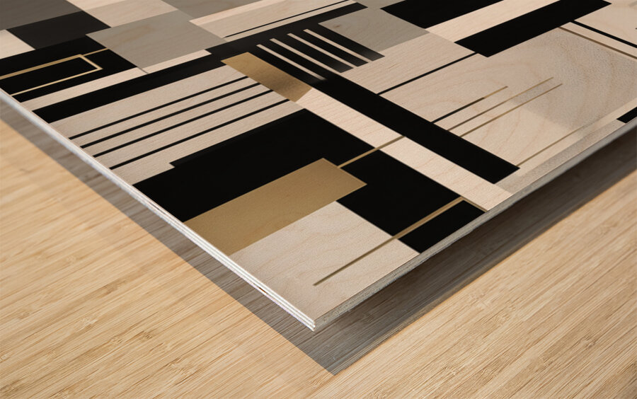 Urban Echo 19 Wood print