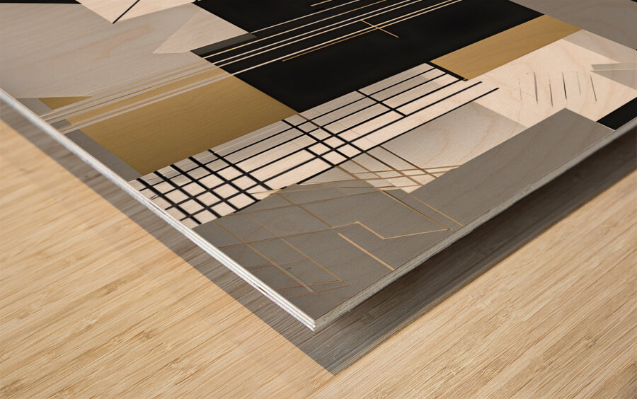 Urban Echo 8k 1 Impression sur bois