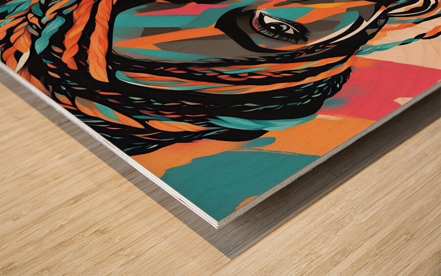 Chromatic Empress 1 Wood print