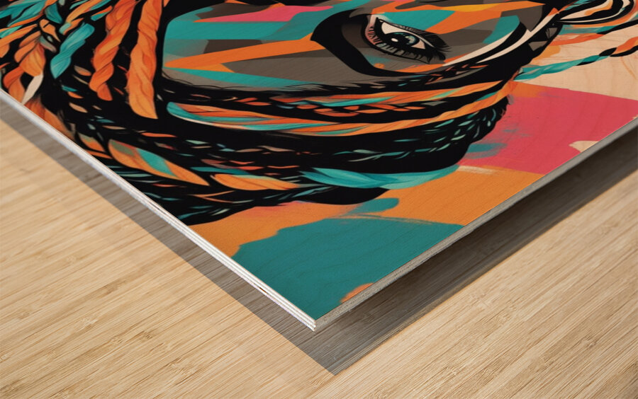 Chromatic Empress 2 Wood print