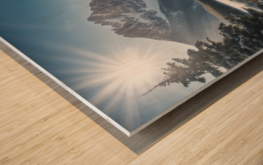 Winter Wonderland & Christmas Celebration 1 Wood print