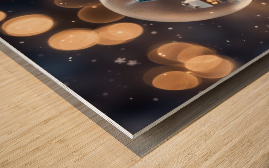 Winter Wonderland & Christmas Celebration 2 Impression sur bois