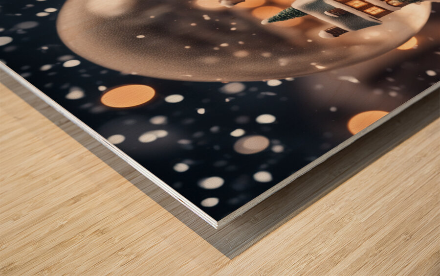 Winter Wonderland & Christmas Celebration 19 Wood print