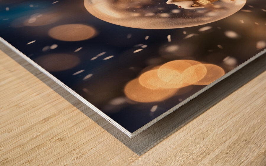 Winter Wonderland & Christmas Celebration 23 Wood print