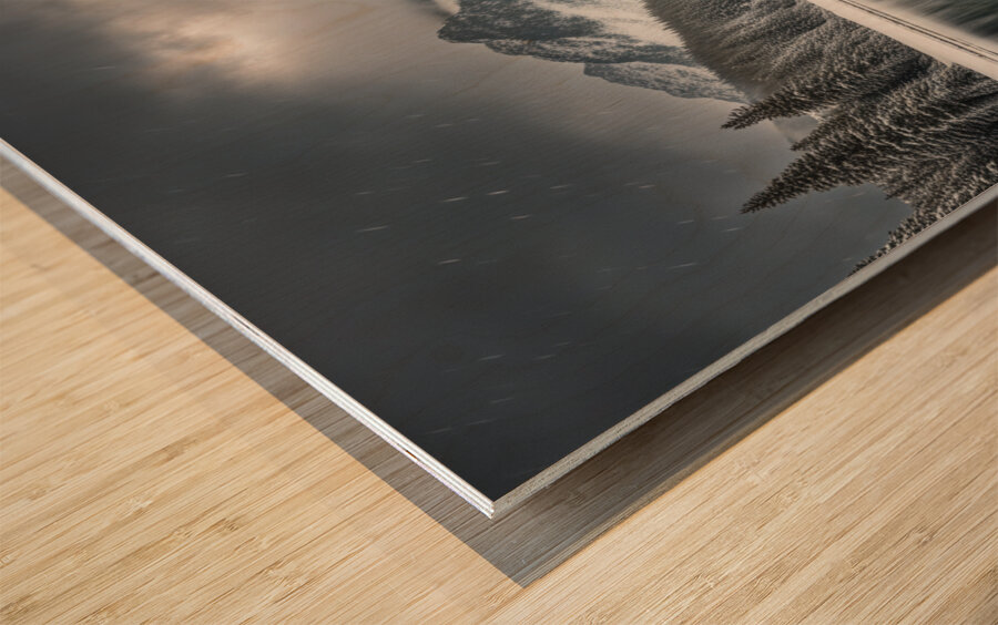 Winter Wonderland & Christmas Celebration 25 Wood print